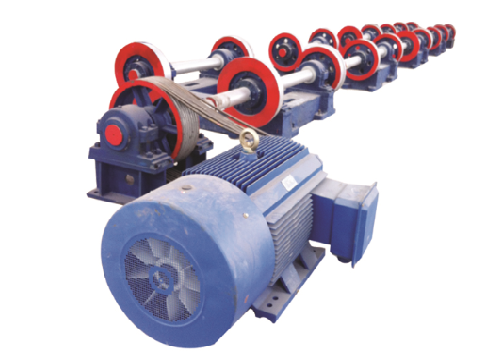Single roller centrifuge for pole and pipe pile 